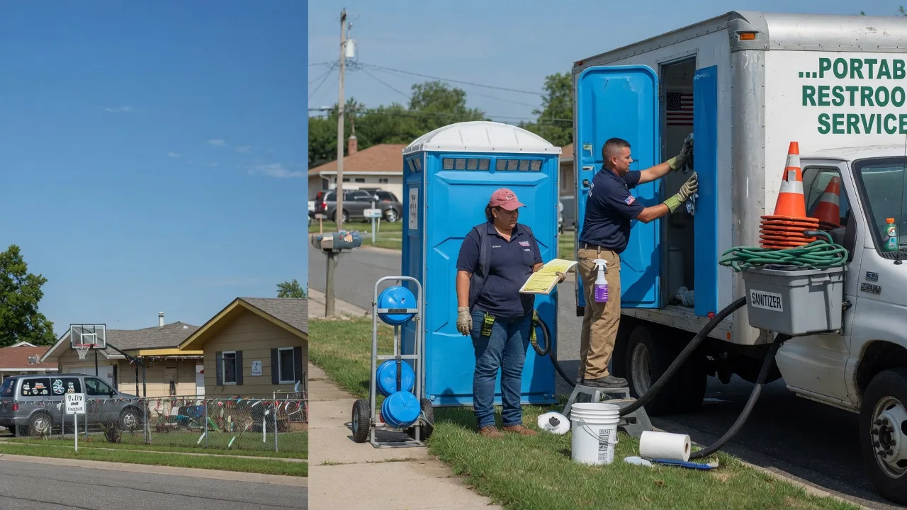 Portable Toilet Rental in Rayville, MO near me
